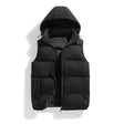 Men's Quilted Puffer Vest Hooded