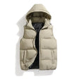 Men's Quilted Puffer Vest Hooded