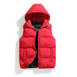 Men's Quilted Puffer Vest Hooded
