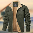 Men's Sherpa Lined Trucker Jacket Fleece Collar