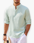 Lightweight Textured Summer Shirt Men