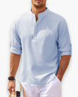 Lightweight Textured Summer Shirt Men
