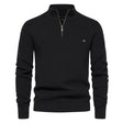 Men's Quarter Zip Sweater Stand Collar