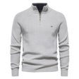 Men's Quarter Zip Sweater Stand Collar