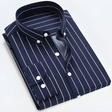 Spencer | Refined Pinstripe Button-Up Shirt