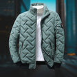 Men's Puffer Jacket Quilted Stand Collar