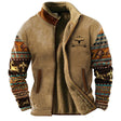 Calvin | Refined Aztec Sherpa Jacket