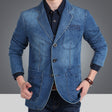 Charles | Refined Washed Denim Blazer