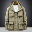 Kenneth | Rugged Hooded Multi-Pocket Jacket