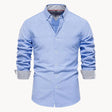 Men's Button-Down Collar Shirt Long Sleeve