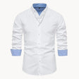Men's Button-Down Collar Shirt Long Sleeve
