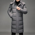 Leonard | Elegant Quilted Longline Coat