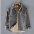 Men's Corduroy Shirt Jacket Fleece Lined