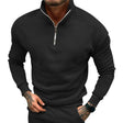 Men's Quarter Zip Sweatshirt Stand Collar
