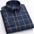 Men's Plaid Flannel Shirt Long Sleeve