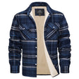 Julian | Casual Sherpa-Lined Flannel Shacket