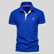 Men's Pique Polo Shirt Contrast Trim
