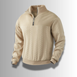 Men's Cable Knit Quarter Zip Sweater