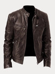 Steven | Classic Leather Moto Jacket