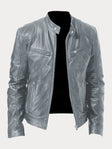 Steven | Classic Leather Moto Jacket
