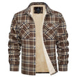 Julian | Casual Sherpa-Lined Flannel Shacket