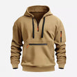 Bruce | Rugged Zip Fleece Hoodie