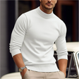 Men's Mock Neck Knit Sweater Slim Fit