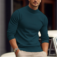 Men's Mock Neck Knit Sweater Slim Fit
