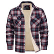 Julian | Casual Sherpa-Lined Flannel Shacket