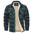 Julian | Casual Sherpa-Lined Flannel Shacket