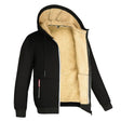 Men's Sherpa Lined Hoodie Fleece Zip