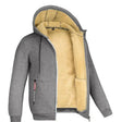 Men's Sherpa Lined Hoodie Fleece Zip