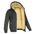 Men's Sherpa Lined Hoodie Fleece Zip