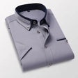Men's Button-Down Shirt Contrast Collar