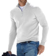Men's Quarter Zip Sweater Mock Neck