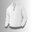 Men's Cable Knit Quarter Zip Sweater