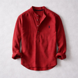 Adrian | Relaxed Linen Popover Henley