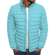 Men's Puffer Jacket Quilted Stand Collar