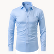 Men's Wrinkle-Free Dress Shirt Slim Fit