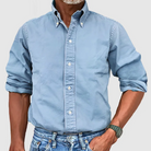 Adrian | Classic Button-Down Cotton Shirt - Valereo