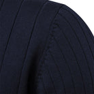Adrian | Classic Ribbed Quarter-Zip Sweater - Valereo
