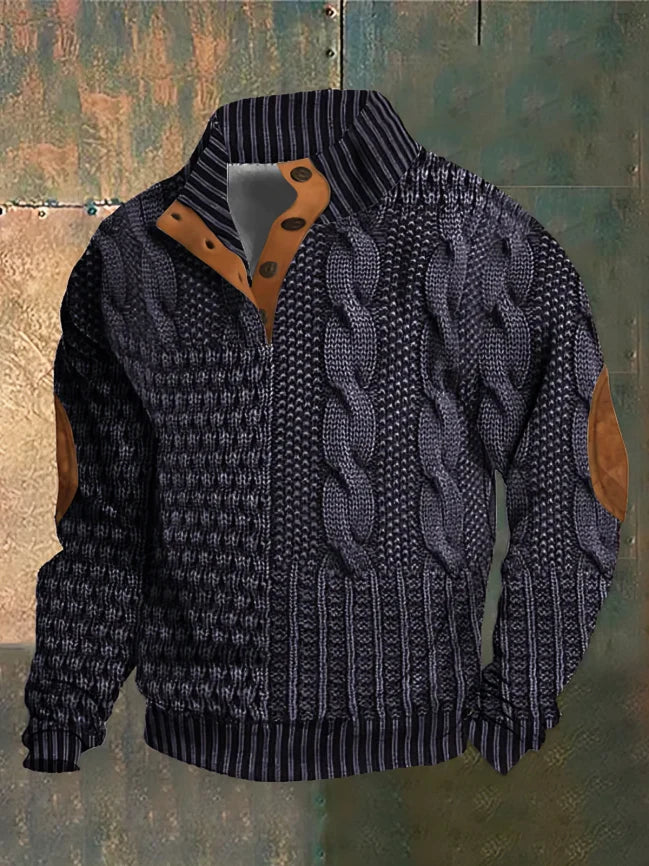 Adrian | Cozy Cable Knit Sweater - Valereo