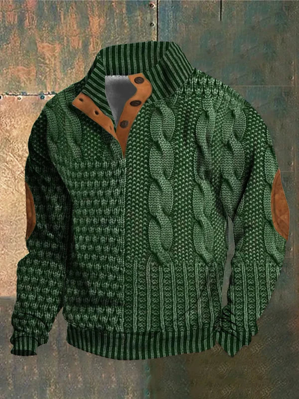Adrian | Cozy Cable Knit Sweater - Valereo