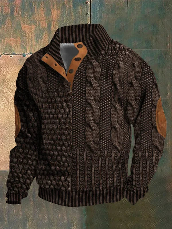 Adrian | Cozy Cable Knit Sweater - Valereo