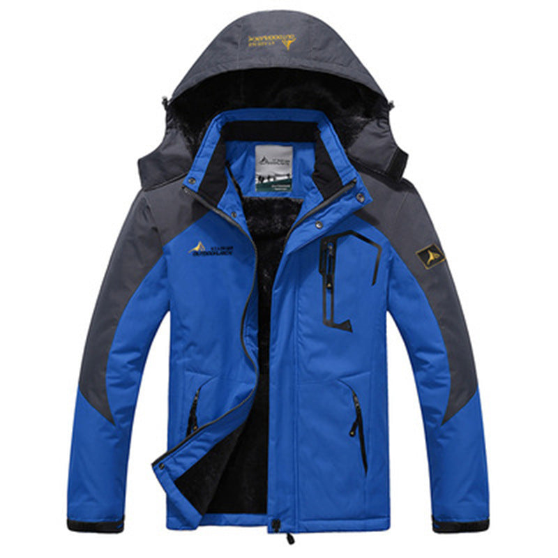 Adrian | Modern Fleece-Lined Hooded Jacket - Valereo