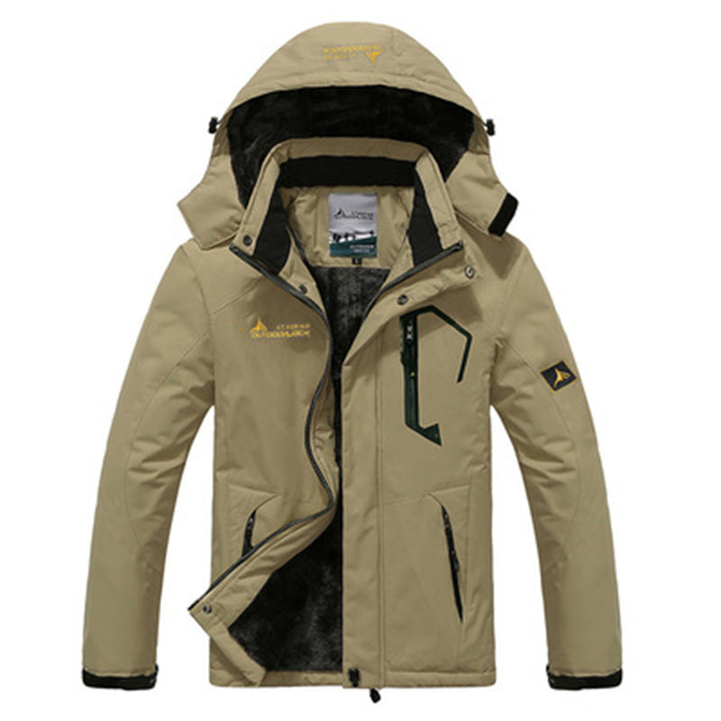 Adrian | Modern Fleece-Lined Hooded Jacket - Valereo