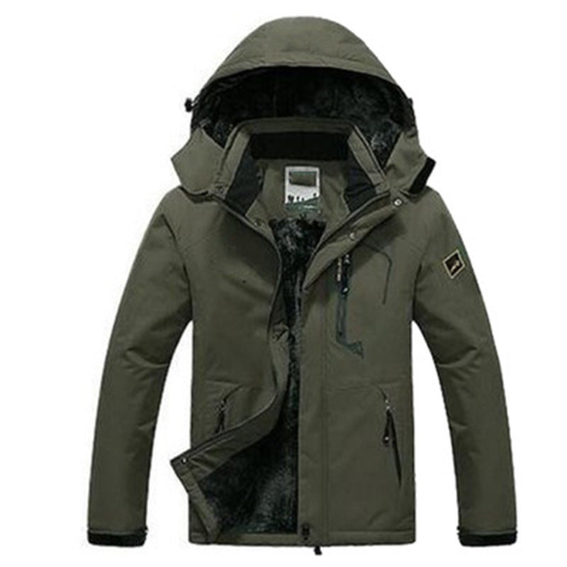 Adrian | Modern Fleece-Lined Hooded Jacket - Valereo