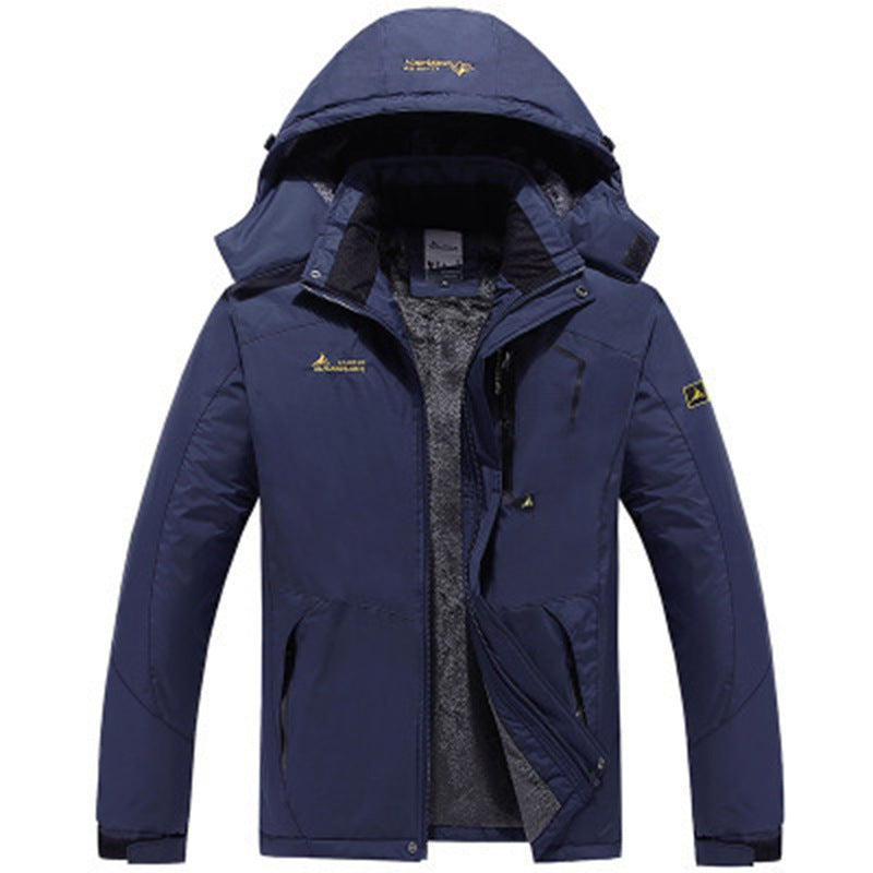 Adrian | Modern Fleece-Lined Hooded Jacket - Valereo