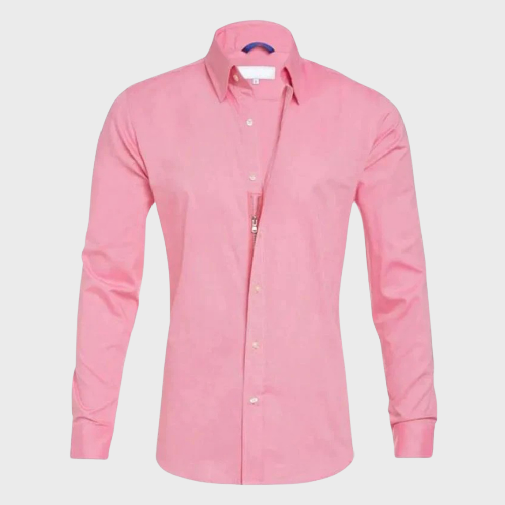Adrian | Refined Slim-Fit Button-Up Shirt - Valereo
