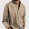 Men's Denim Shirt Classic Fit Long Sleeves